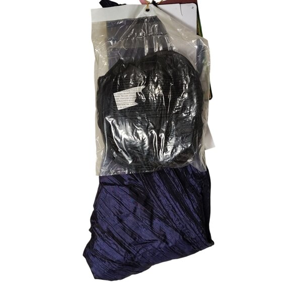 Disguise Girls S (6/6X) Wicked Elphaba Deluxe Costume With Dress, Cape and Hat - Picture 4 of 8